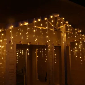 10 pcs Linkable Christmas Lights Curtain