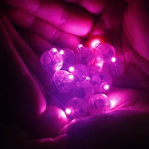 100 Pcs Round Colorful Mini-Lights LED