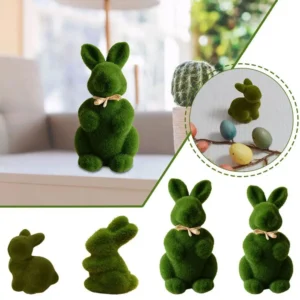 Moss Bunny Decor