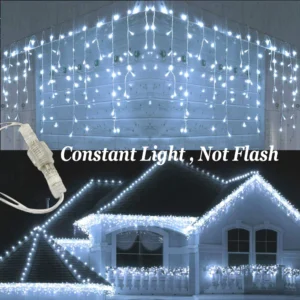 Bright Lights Christmas Lights 192 LED 8M Curtain