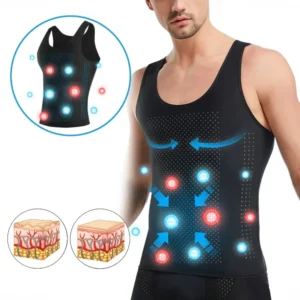 PISPARA Mens Ice Silk Compression Vest