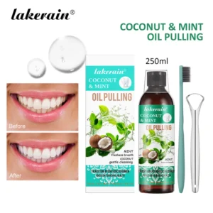 Coconut Oil Teeth Mouthwash