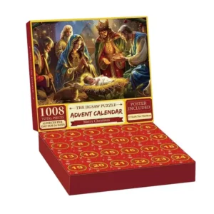 Christmas Advent Calendar Jigsaw Puzzle 1000pcs