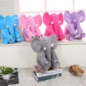 Elephant Cuddle Pillow