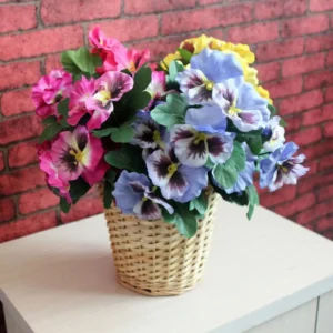 Pansy Centerpieces