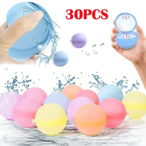 10 to 30 Pcs Reusable Self Sealing Water Bomb Balloons