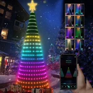 Smart APP 2.1M Tower Christmas Tree