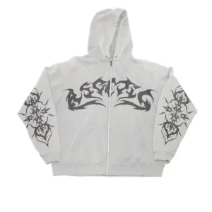 Punk Zip Up Hoodies