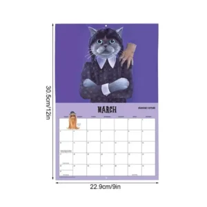 Scaredy Cats 2024 Calendar