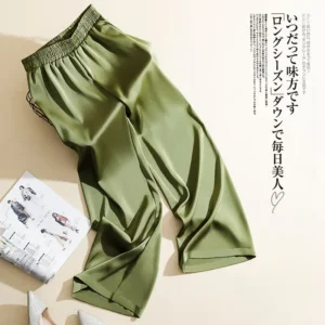 Satin Bias Pants