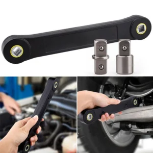 Torque Wrench Extension with 3/8” & 1/4” Adapter