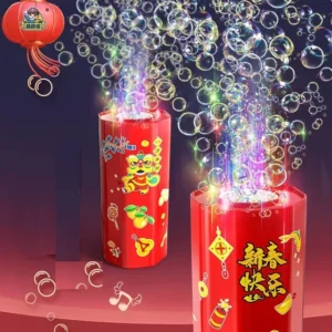 20 Holes Fireworks Bubble Machine