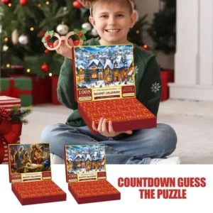 Christmas Advent Calendar Jigsaw Puzzle 1000pcs