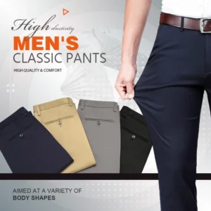 Mens High Stretch Classic Pants