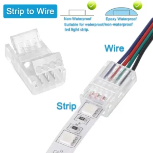 Connector Strip for Lighting