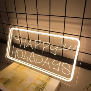 Happy Holiday Sign