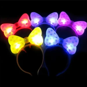 5 or 10 Pcs LED Light-up Bow