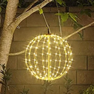 Christmas Light Spheres