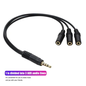 3 Way Audio Splitter Cable