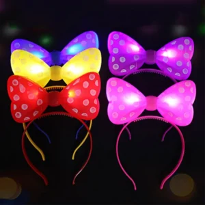 5 or 10 Pcs LED Light-up Bow