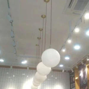 Hanging Light Spheres