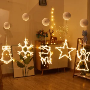 Window Hanging LED Christmas Lighting Kits