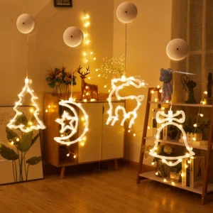 Window Hanging LED Christmas Lighting Kits