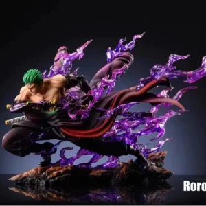 25cm Anime One Piece Roronoa Zoro Christmas Figurine