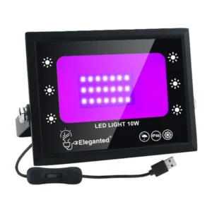 USB 10W Bright Lights purple Flood Light