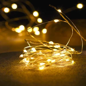 Warm Colored LED Christmas Lights