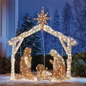 Light for Nativity Scene Christmas Outdoor Decoration with LED Lights