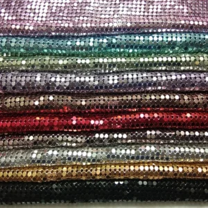 Sparkly Metal Mesh Fabric