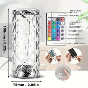 Crystal LED Blooming Lamp