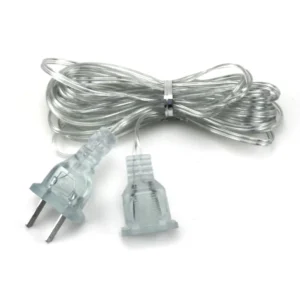 3M to 5M Holiday Extension Cords Transparent For Garland LED Lights