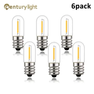 Vintage LED Filament Christmas Lights Bulb E12