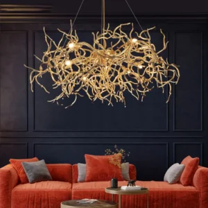 Modern Luxury Chandelier Light for Aluminum Tree like Lamp