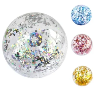 40 to 60cm Glitter Inflated Balls