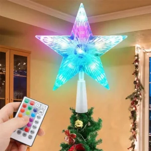 Star LED Changing Color Christmas Lights