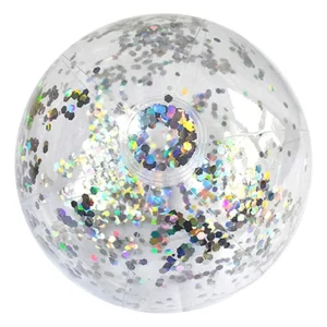 40 to 60cm Glitter Inflated Balls