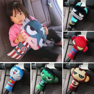 Cartoon Car Child Safety Belt Pillow