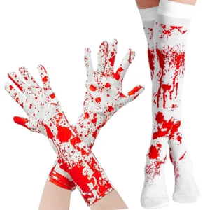 Halloween Bloody Socks and Gloves