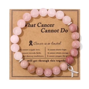 Ribbon Charm Awareness for Cancer Bracelet