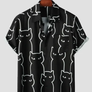 Mens Cat Shirt