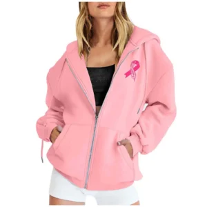 2024 Autumn Winter Fashion Breast Cancer Apparel