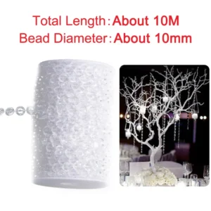 5 to 30M Crystal Roll of Beads