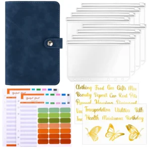 A6 Binder for Cash Envelopes and Budget Planner