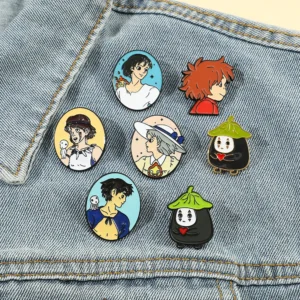 Studio Ghibli Enamel Pins